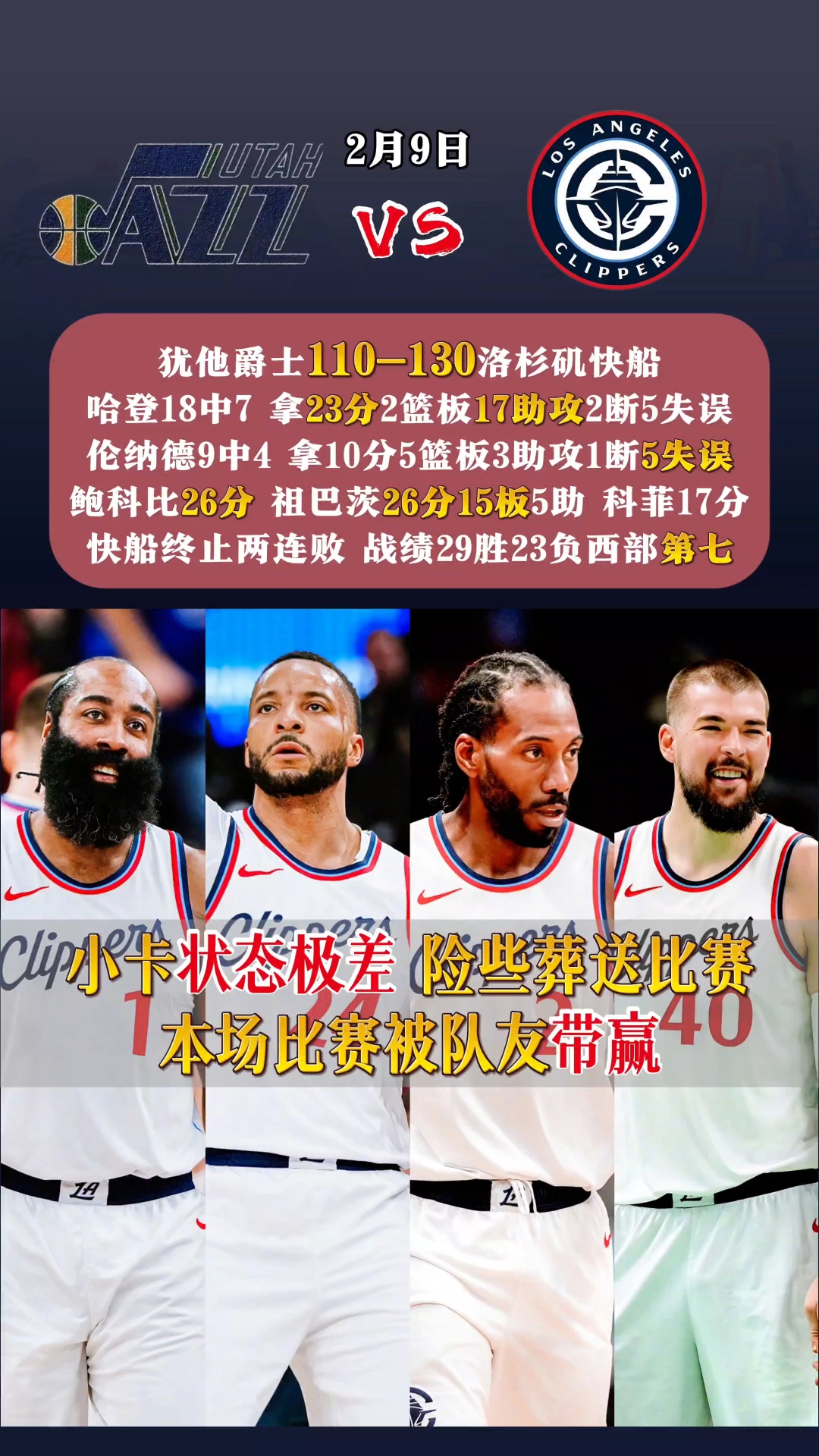 快船怒胜!弗朗西斯凯乔顿埋下致胜球的简单介绍