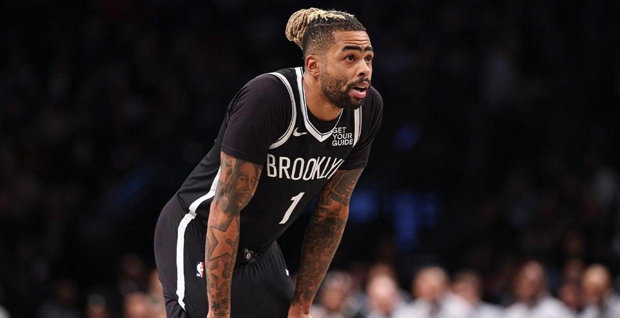 包含丹吉洛·拉塞尔领航篮网击败马刺，逆风翻盘领跑的词条