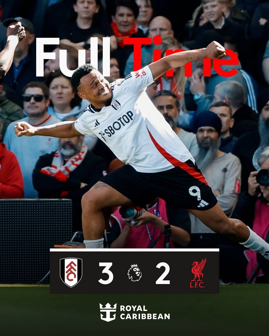 富勒姆在客场绝杀对手,逆转胜出夺得三分 富勒姆在客场绝杀对手,逆转胜出夺得三分