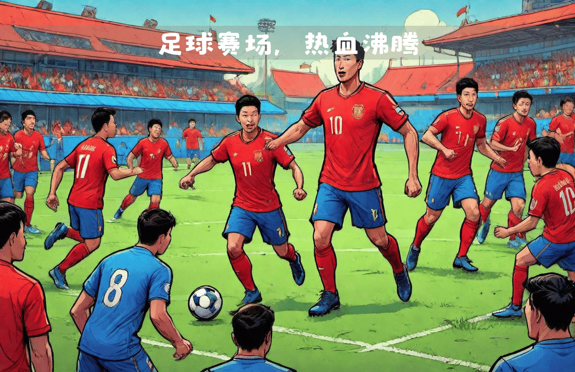 令人热血沸腾的足球盛事正在进行